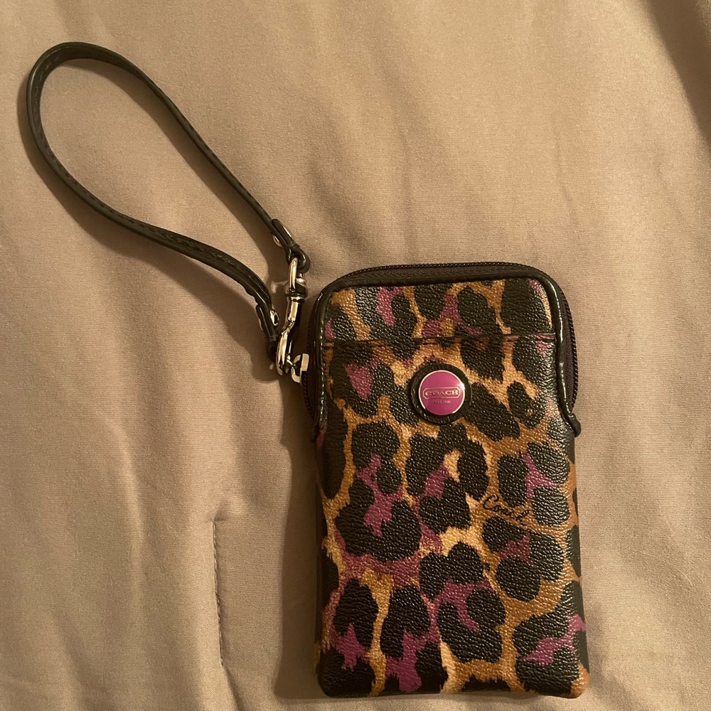Coach wristlet